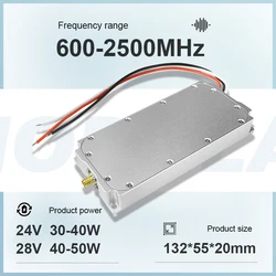 GaN 드론 모듈, UAV FPV Lora 드론 방어 시스템, 전력 증폭기, 30-50W