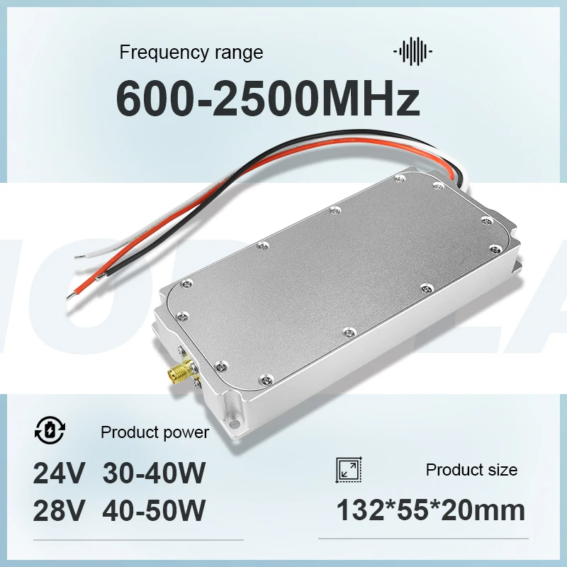 lora drone defense system amplificador de potencia modulo para uav fpv 3050w gan 01