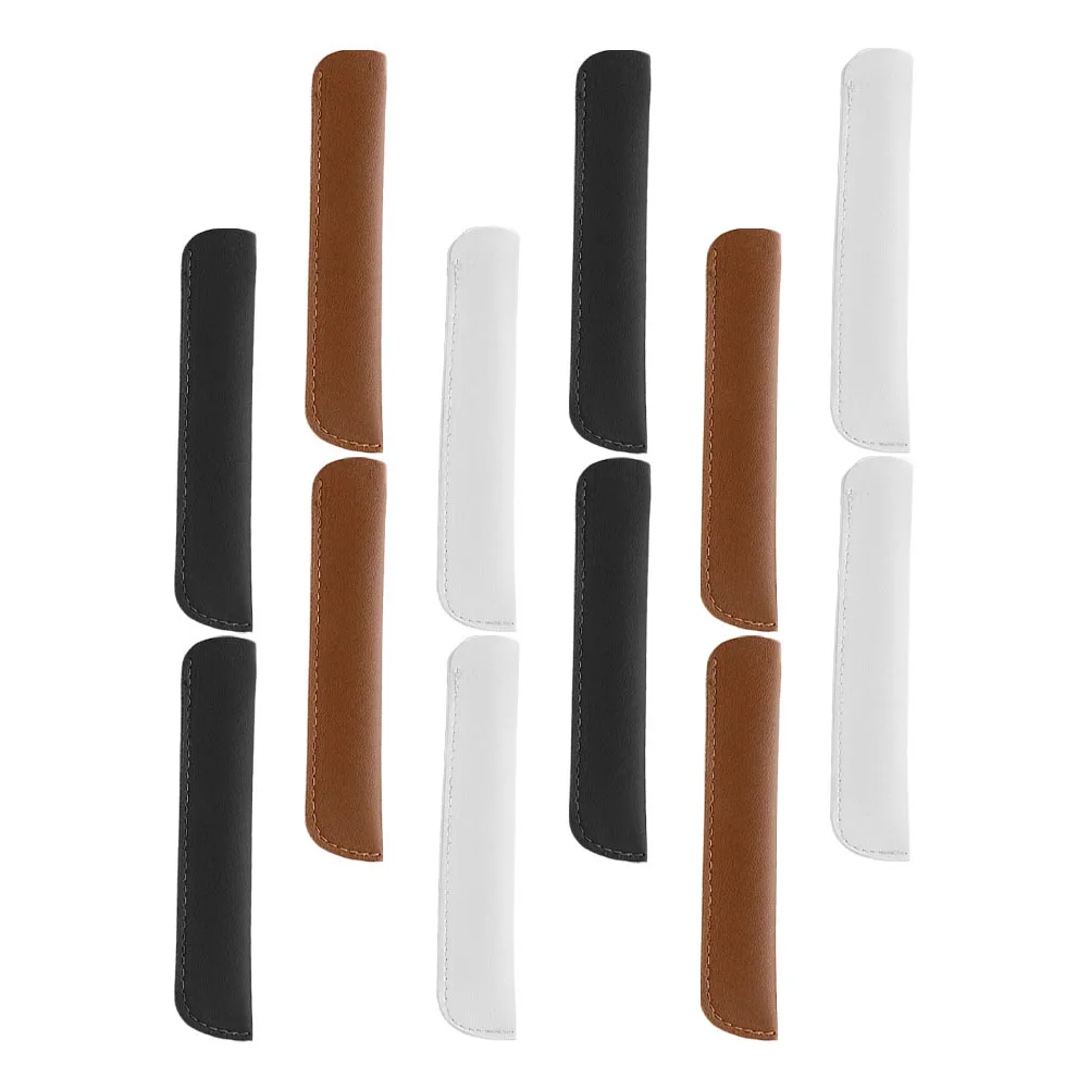

12Pcs PU Pen Holder Pouch Sleeve Pen Storage Case for Fountain Pens Ballpoint Stylus Pencil Portable for Office School