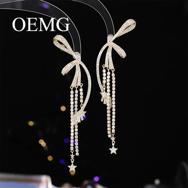 

S925 Silver Brand OEMG Earrings for Women