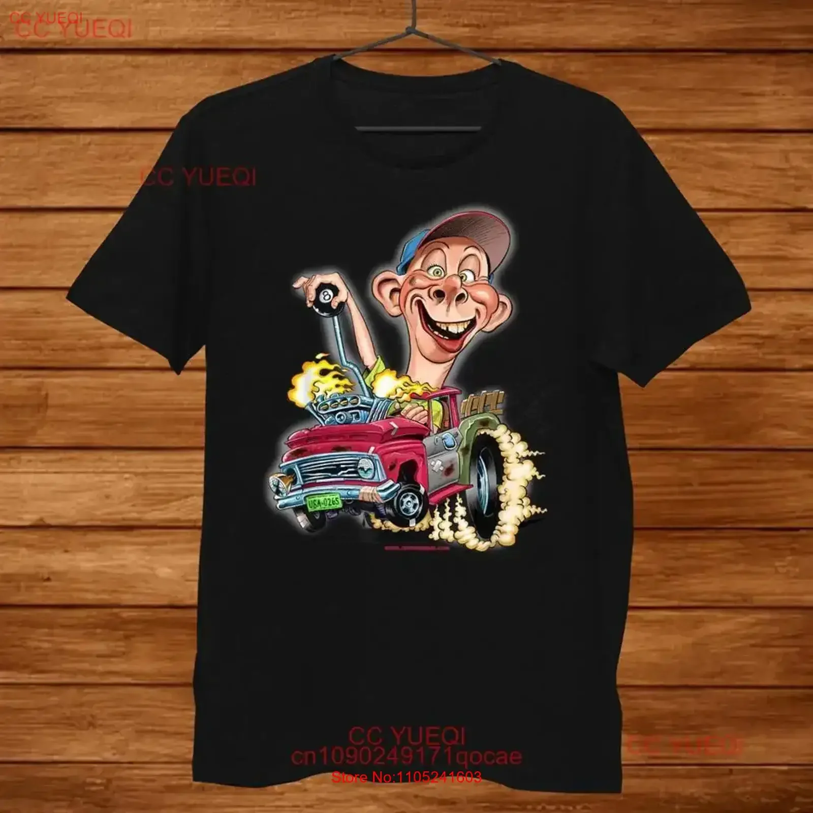 Jeff Dunham Bubba J Hot Rod Pick Up Truck T shirt Size S 5XL For Fan vintage Washed Casual fashion graphic Soft