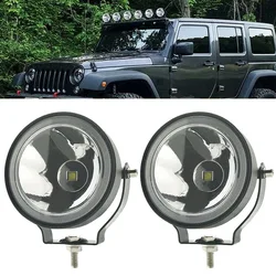 4 Inch Fog Lights Led Work Light 6000K White 3500K Yellow Driving Light Spotlight Car ATV Truck 4x4 Off Road Motorcycle 12V 24V