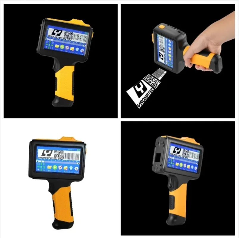 Small Portable Handheld Thermal Inkjet Coding Machine For Printing Expiry Date Batch Codes