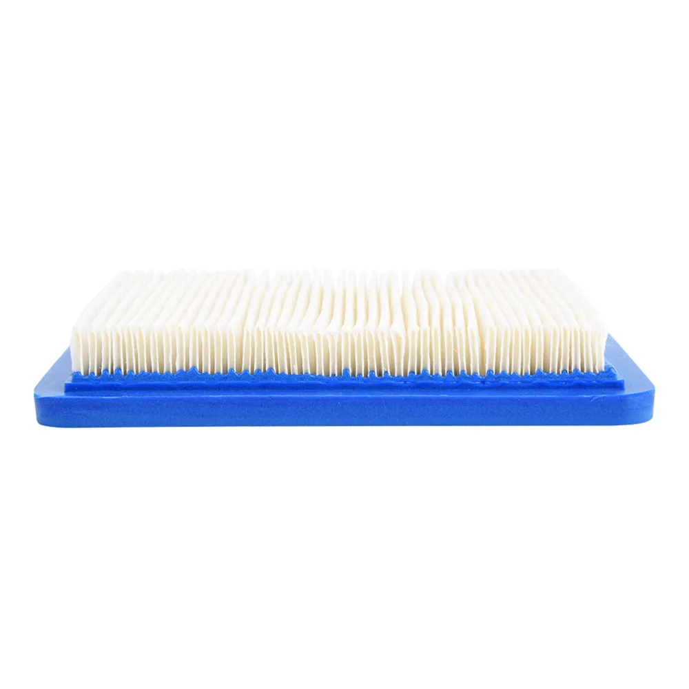 5PCS Blue Air Filter Cartridge Plastic Compact Lawn Mower Air Filter Flat Design Drop-In Fit Outdoor Power Equipment for PT15853