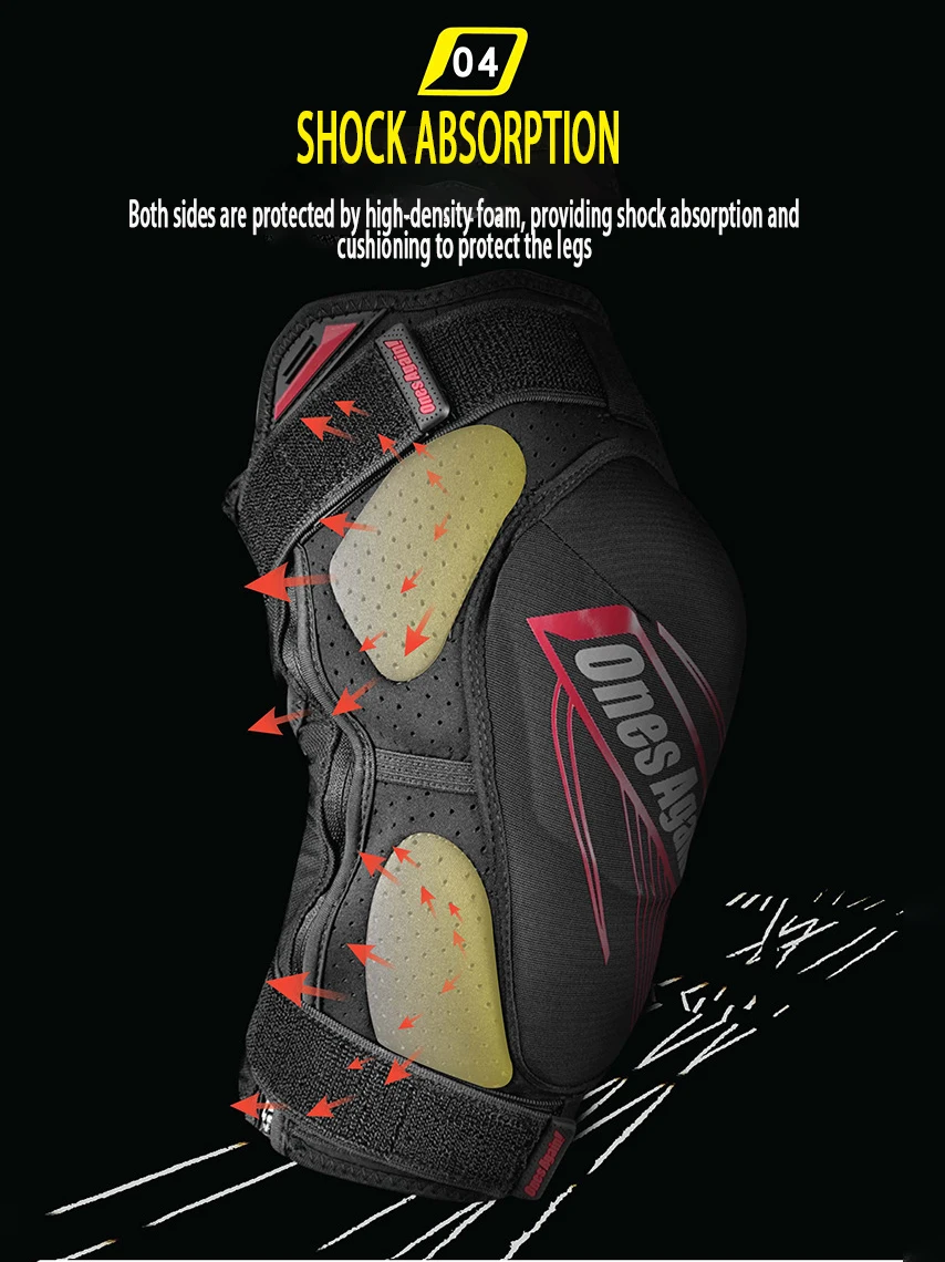 Summer Motorcycle Cycling Knee Protection Motocross Protector Pads Riding Protective Motorbiker Downhill Bicycle Leg Elbow Guard
