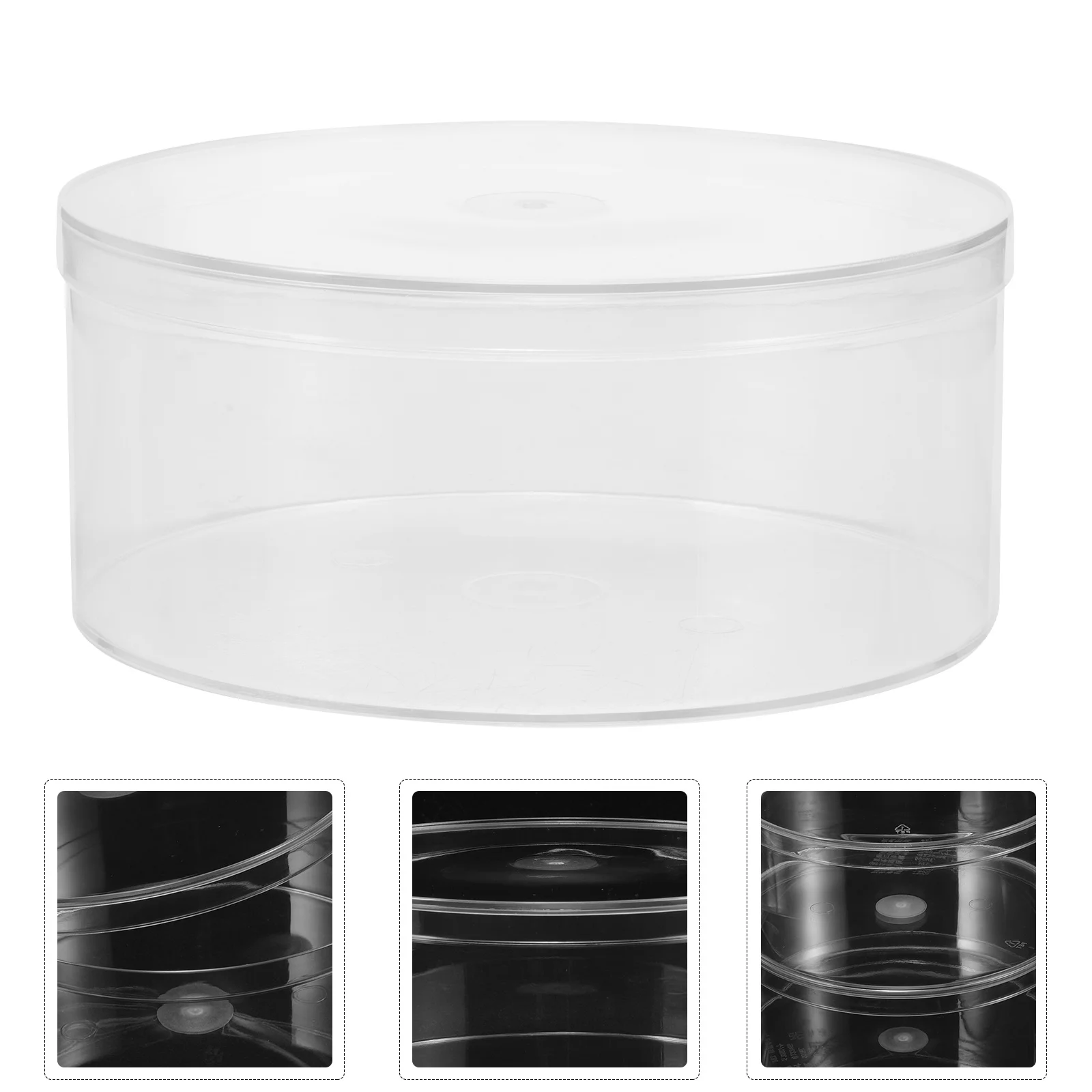 

12Pcs Food Grade Pet Transparent Snack Storage Box Airtight Reusable Plastic Dried Fruit Holder Kitchen Candy Container