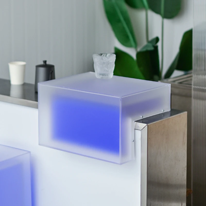 High Translucency Clothing Store Display Props, Double-Layer Acrylic L-Shaped  Exquisite Display Box for Shoes and Accessories