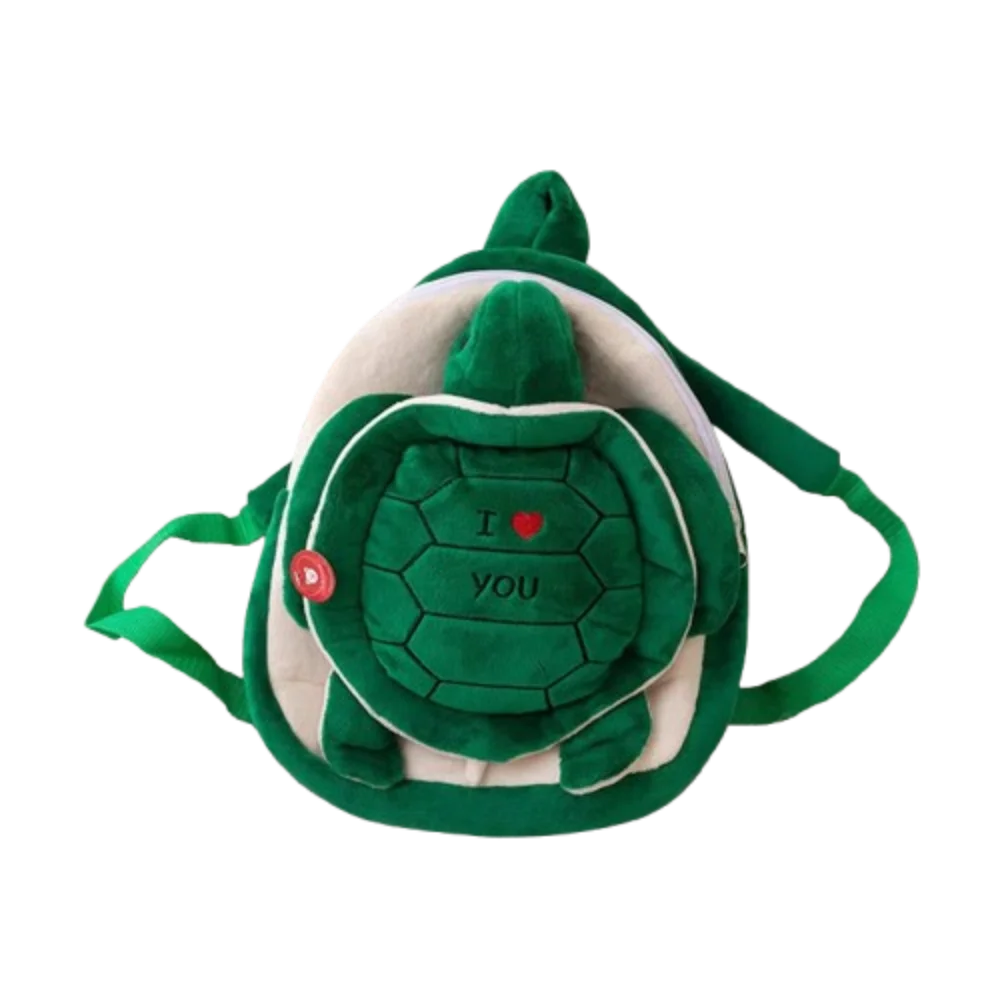 

Cartoon Animal Little Turtle Backpack Zipper Large Capacity Plush Pineapple Bag Cute Fashion Anime Plush Doll Backpack Unisex