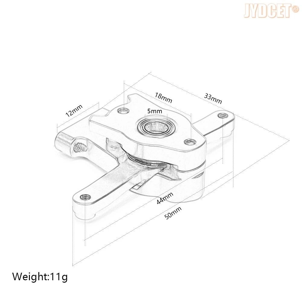 #7043 Aluminum Steering Assembly for RC Short Truck Car Traxxas 1/16 E-Revo VXL Slash 4WD Summit VXL