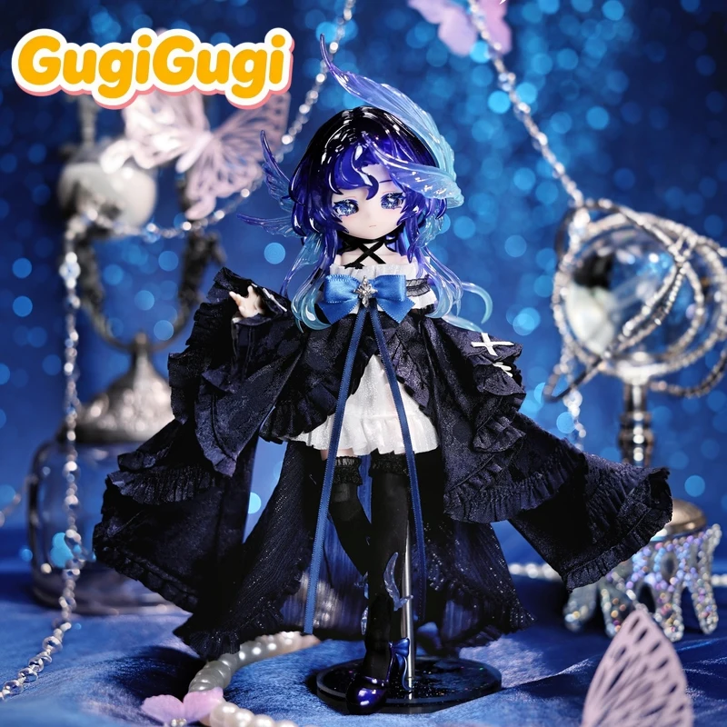 Fervast 1/8 Maßstab 8-Punkt-BJD-Puppe, bewegliche Actionfigur, trendiges Sammlerstück, handgefertigtes Kunstspielzeug für erwachsene Sammler.