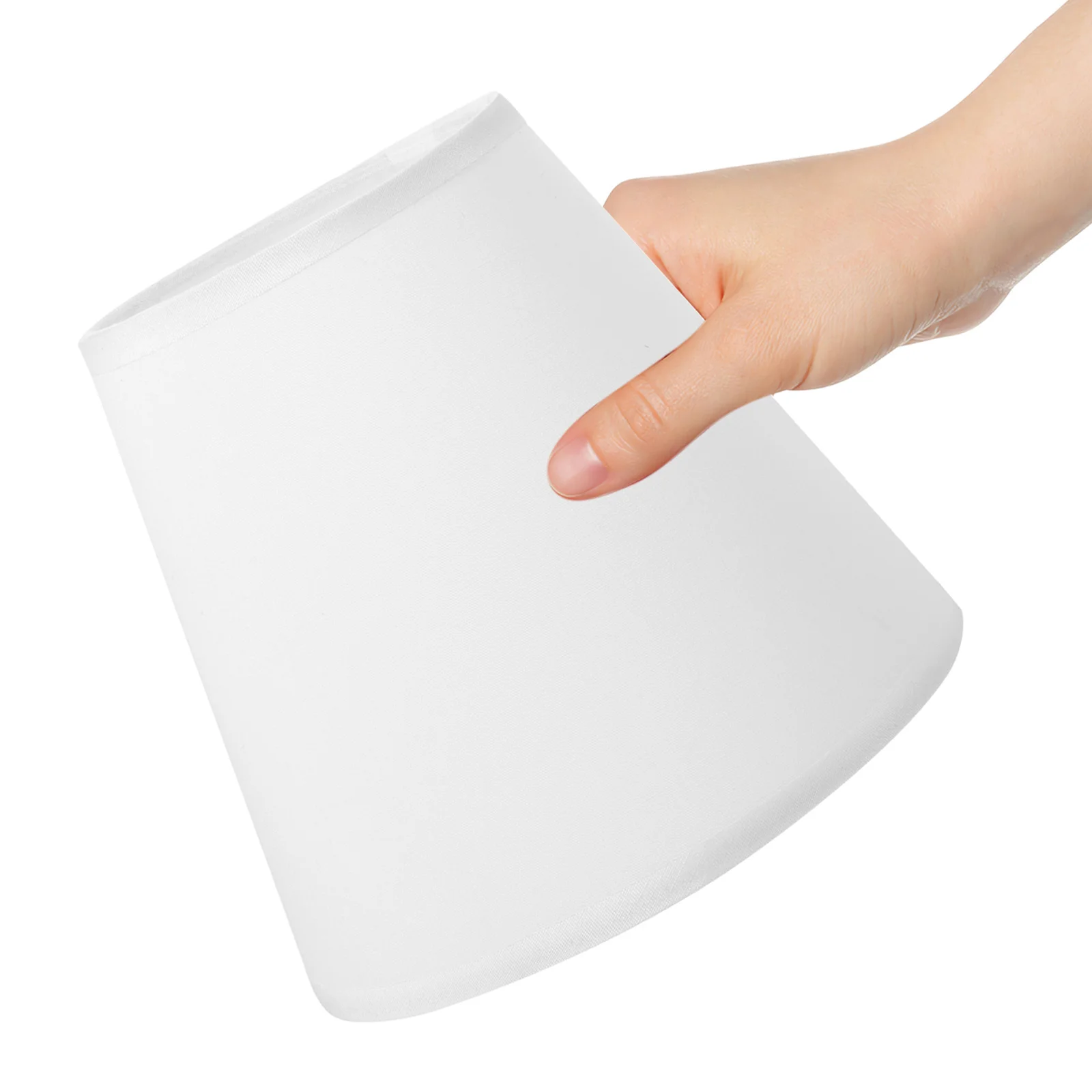 

Прочный льняной светильник, универсальный абажур, компактный маленький защитный тканевый абажур для спальни, декора гостиной, ежедневного использования