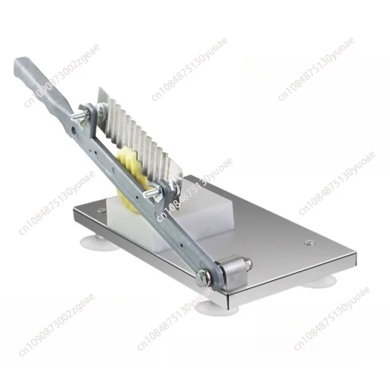 Stainless steel potato wave slicing knife cutting vegetables French fries artifact fancy household corrugated wave knife