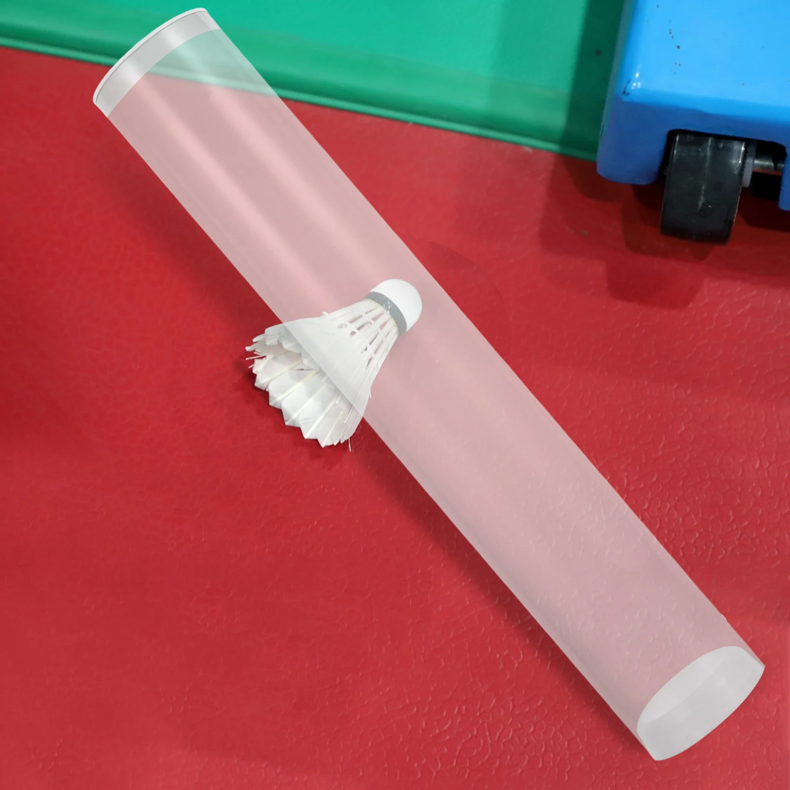 Portaoggetti per contenitore per palline da badminton, secchiello portatile, custodia per palline giocattolo, contenitore per attrezzature, volano