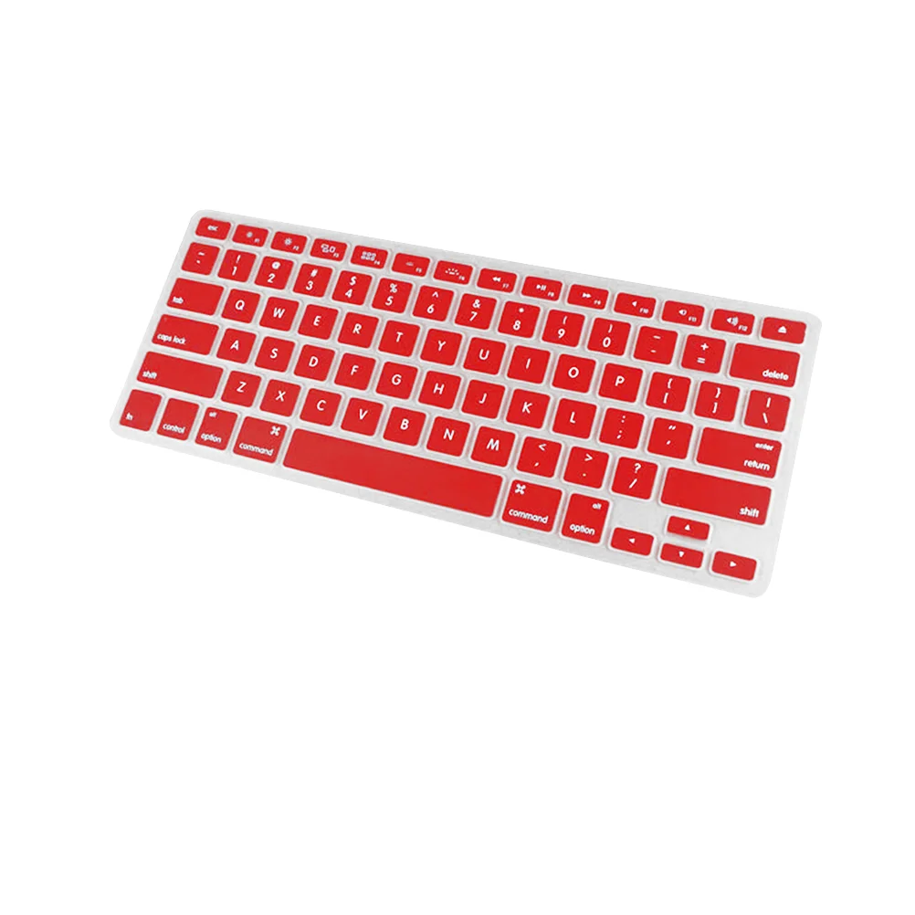 

Thin Keyboard Cover Keyboard Skin Protective Film for Pro 13 / 15 inch (Red) keyboard protective film