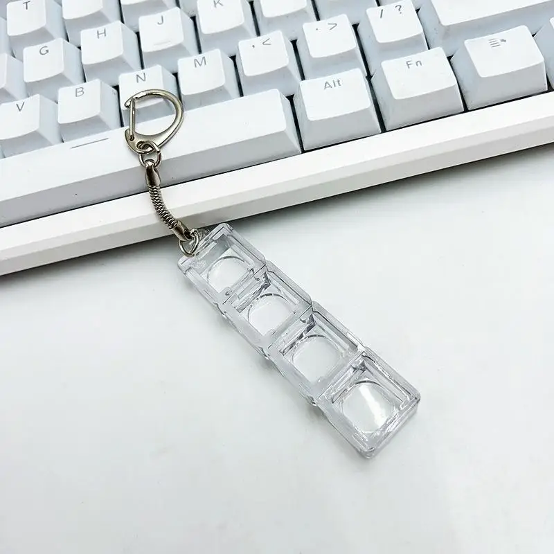 6 Key Mechanical Keyboard Switch Tester DIY Keychain For Mechanical Switch Diversity Collection And Testing