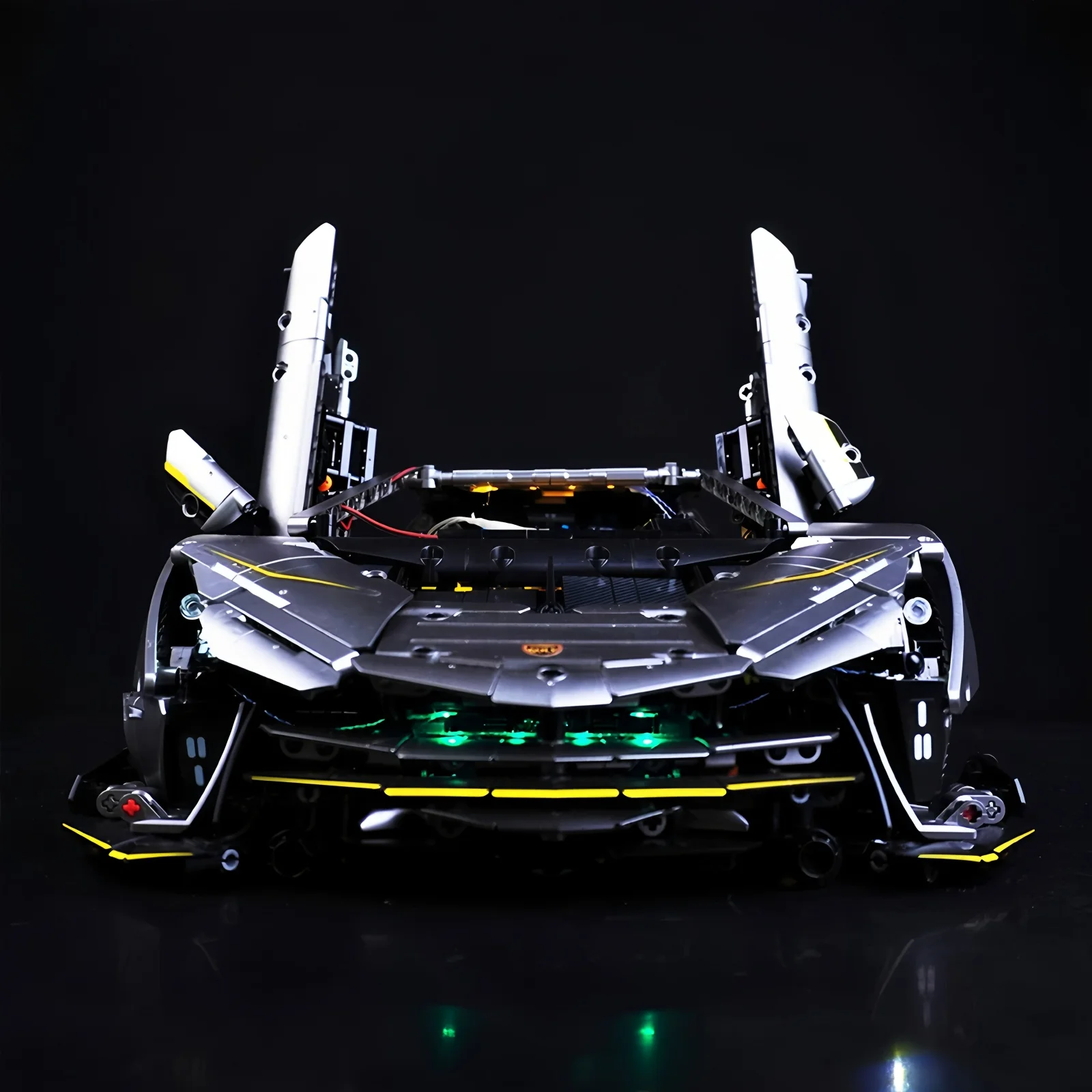 

Комплект радиоуправляемых светодиодных фонарей своими руками для LEGO 10638, технический скоростной спортивный автомобиль (только светодиодный фонарь, модель без блоков)