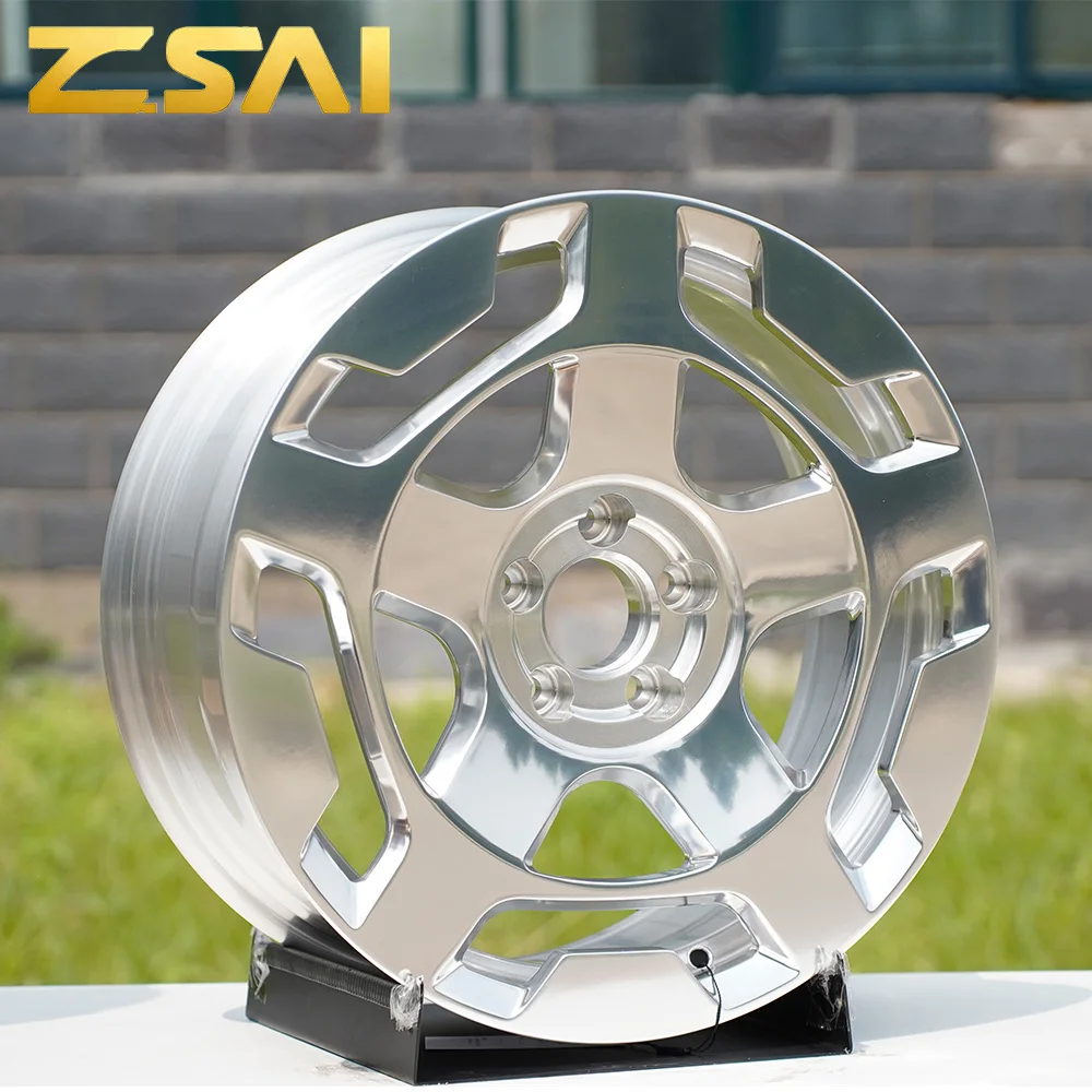 Custom Offroad Forged Wheels with Mirror Polishing 20-26 Inch 5*112 5*114.3 5*120 Machined  Aluminum Alloy Wheels