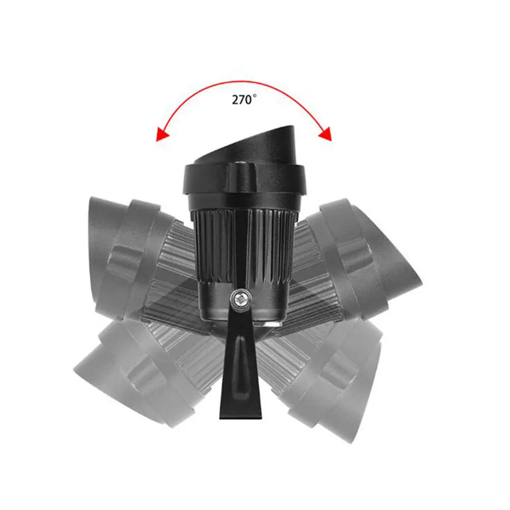 

Водонепроницаемый светодиодный прожектор на грунтовой опоре для двора, дорожек и сада, сверхпрочный уличный ландшафтный светильник, теплый белый свет