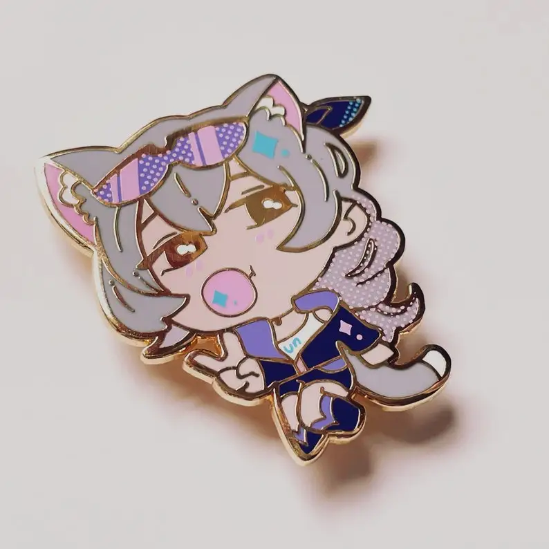 Silver Wolf Honkai Star Rail enamel Pin