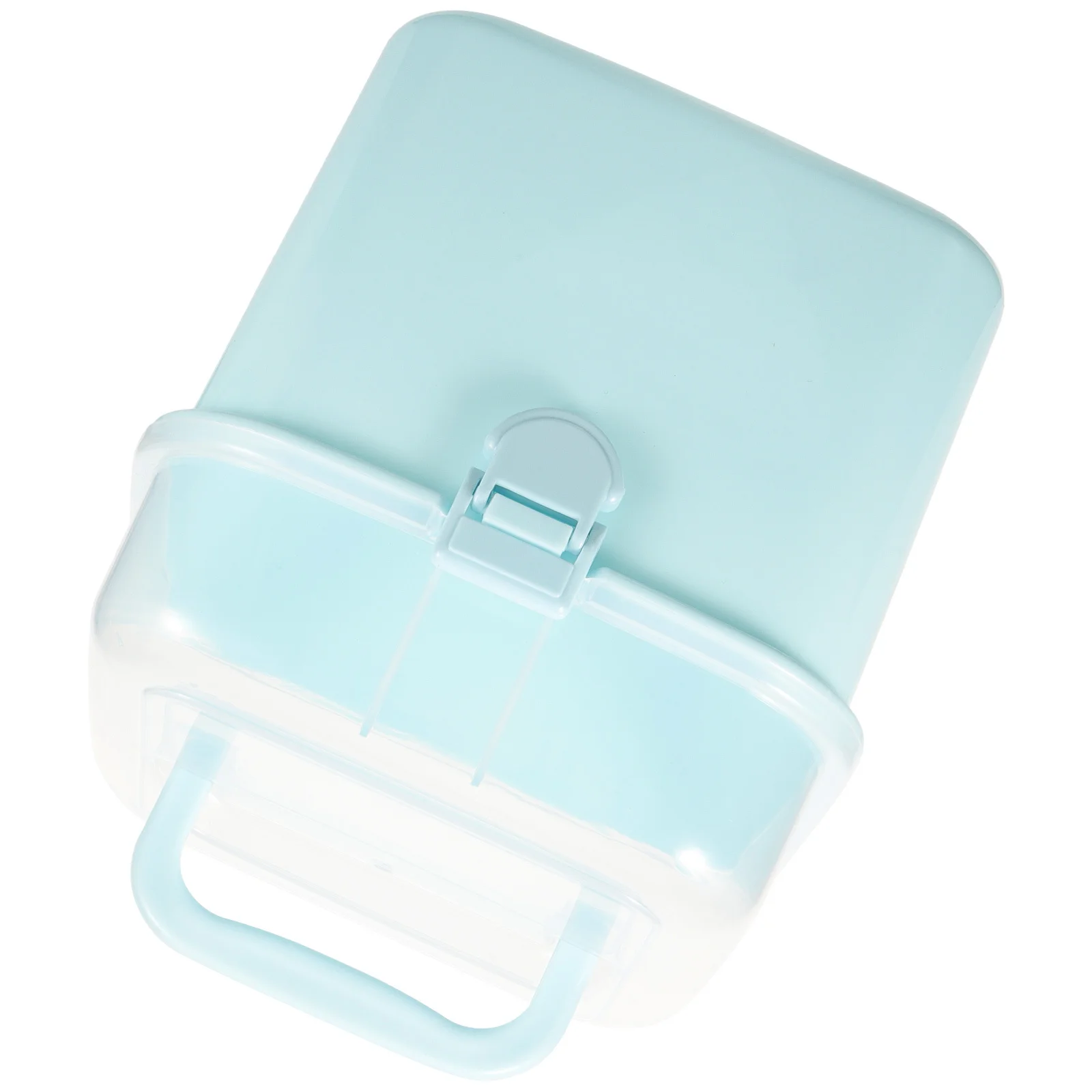 1 قطعة الأسرة الطوارئ الإسعافات الأولية سعة كبيرة صندوق دواء للمنزل السفر في الهواء الطلق استخدام البلاستيك الأدوية حقيبة للتخزين