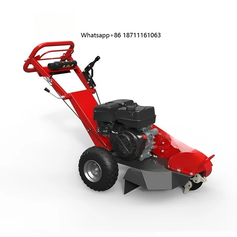 15hp Stump Grinder CE Approved Tree Stump Crusher for Sale Handle Operated Strong Tree Stump Grinder 8 Super Big Teeth
