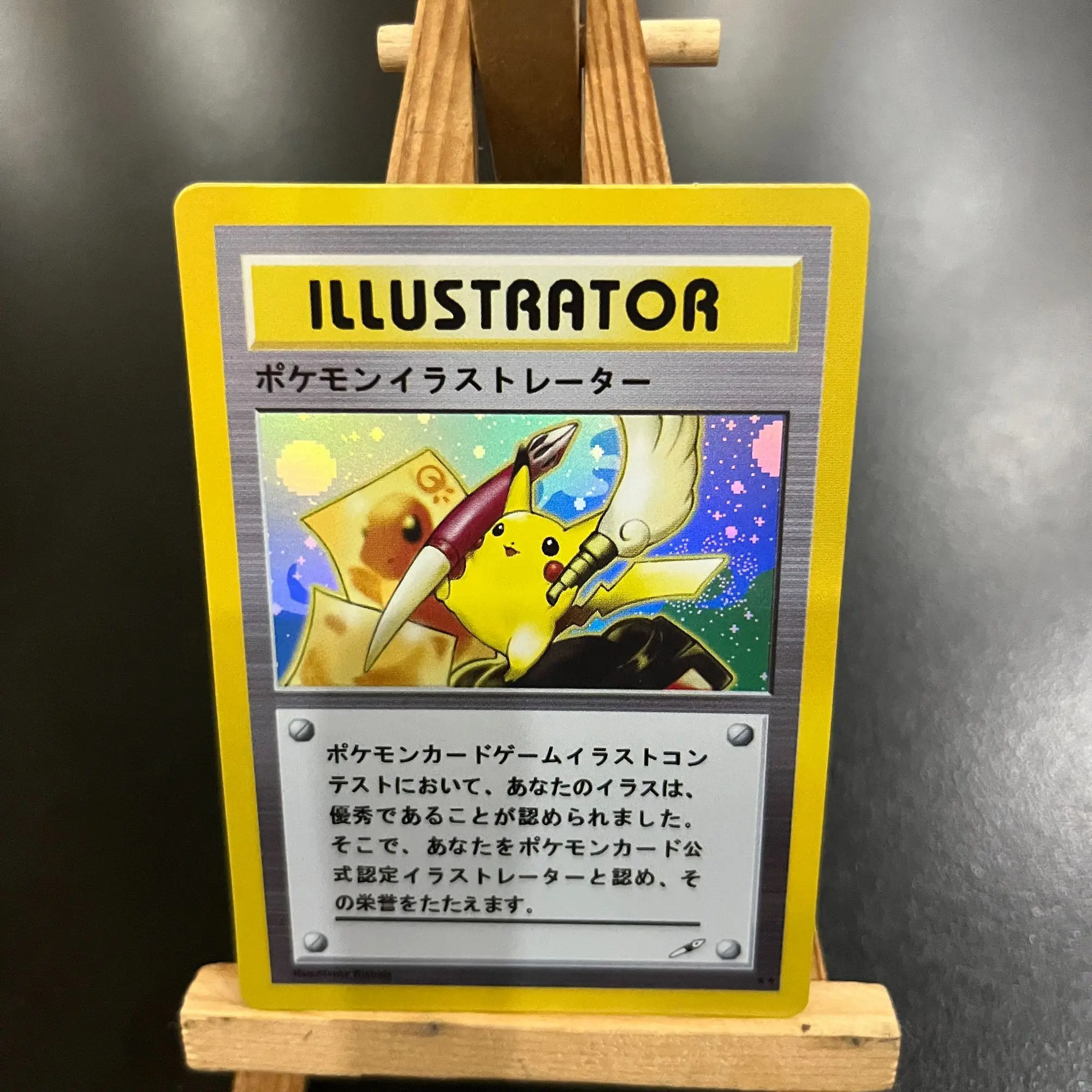 1 pz/set Pokemon PTCG Fai Da Te 1997 Charizard Pikachu Blastoise Auto Controllo Raccogliere Firma Trading Flash Card Anime Del Fumetto Regalo