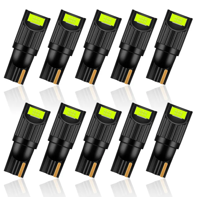 

2PCS T10 W5W LED Bulb Car Interior LED Light Canbus 12-24V Super Bright License Plate Lamp 3570 Chip 2SMD Automobile No Error