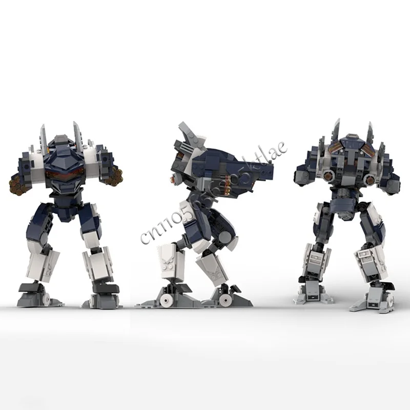 588 PCS Sci Fi Mecha Robot Modello modulare Personalizzato Assemblaggio fai da te Mattoni Giocattoli per gli appassionati di fantascienza Display Festival Regali a sorpresa
