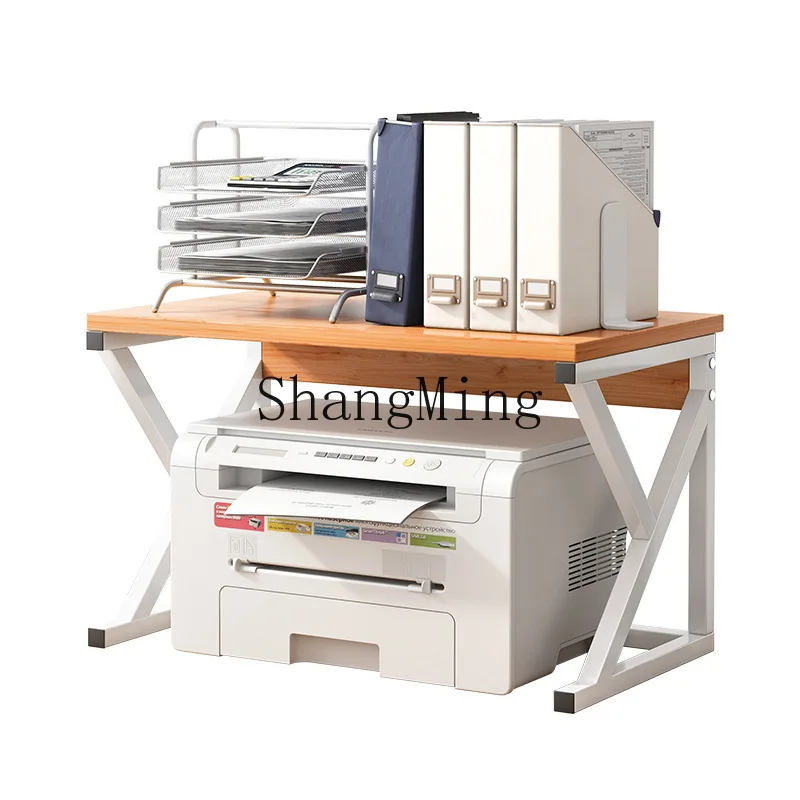 FGgood-looking  printer shelf floor multi-layer storage shelf office desktop storage rack