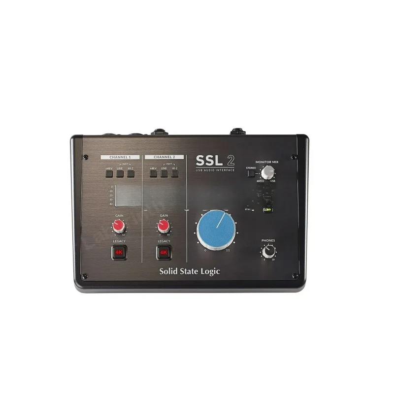 State Logic SSL2 2-In / 2-Out 2 X SSL-Designed Mic Preamps USB 2.0 Bus-Powered Audio Interface Solid