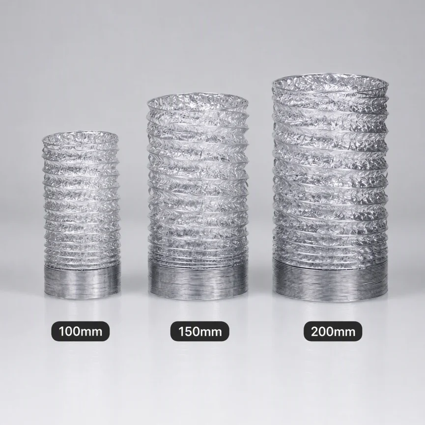 Hon&Guan Flexible Aluminum Foi - огляд і ціна Flexible Hose Braided