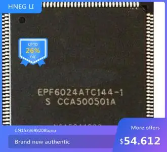 

EPF6024ATC144-1 EPF6024ATC144-1S EPF6024ATC144 EPF6024 TQFP Brand new original orders are welcome