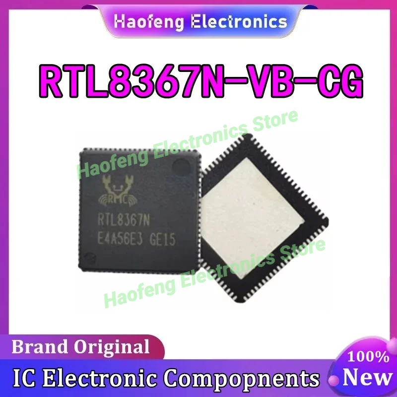 5Pcs/Lot RTL8367N-VB-CG RTL8367 RTL8367N-VB RTL8367N-VB-CG QFN88 IC Chip 100% New Original in stock