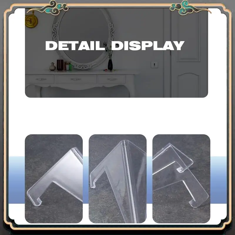 Reliable-10Pcs 35PT-360PT Card Sleeves Display Holder Acrylic Stands Small Rack For Baseball Football Sports Card Trading&Displa