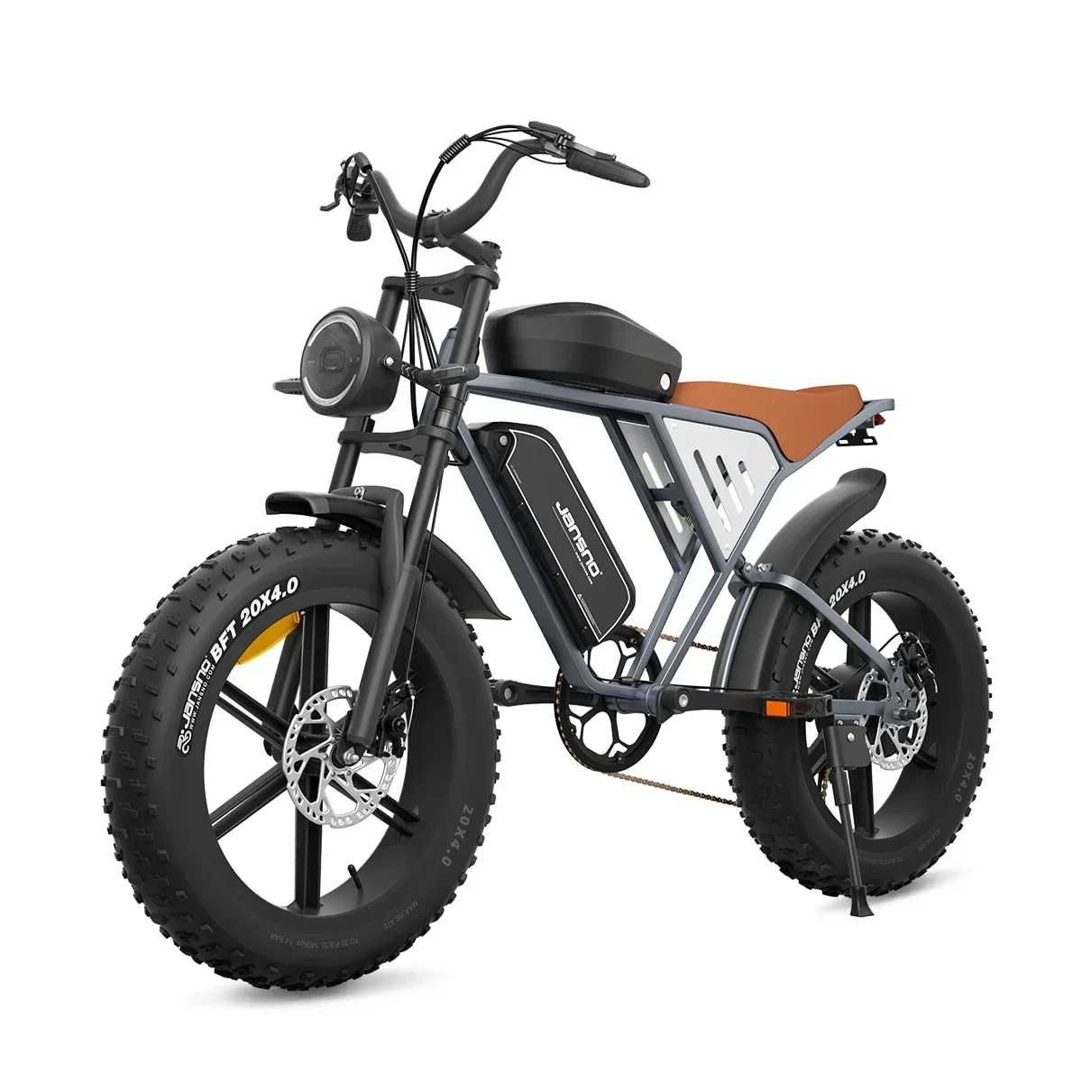 2024 Jansno X70 Electric Bike 750w 34AH 20inch All Terrain Fat Tire E-bike Urban Electric Bicycle Adult Fatbike electric bicycle