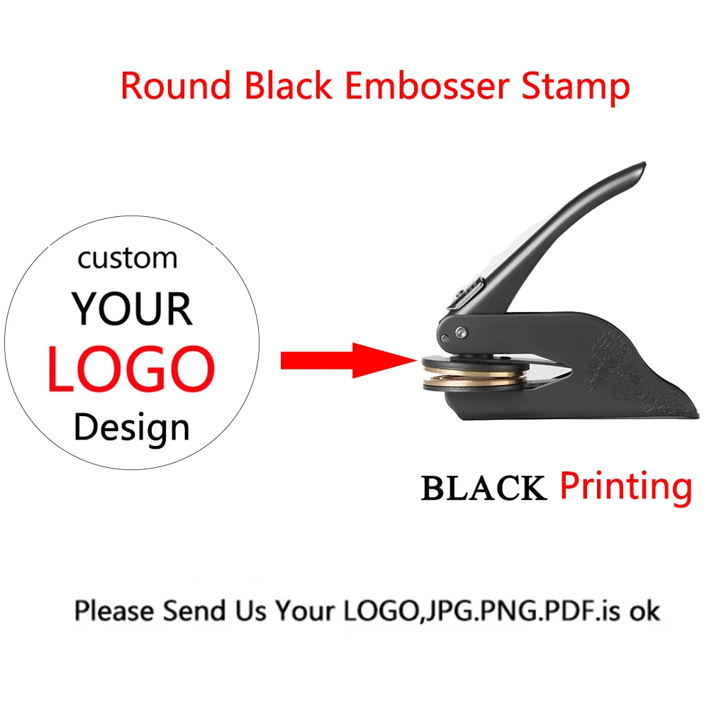 Embosser Stempel LOGO Aangepaste Bruiloft Bibliotheek Boek Privé Zeehonden Maatwerk Envelop Feestuitnodiging Embossing Stempels DIY