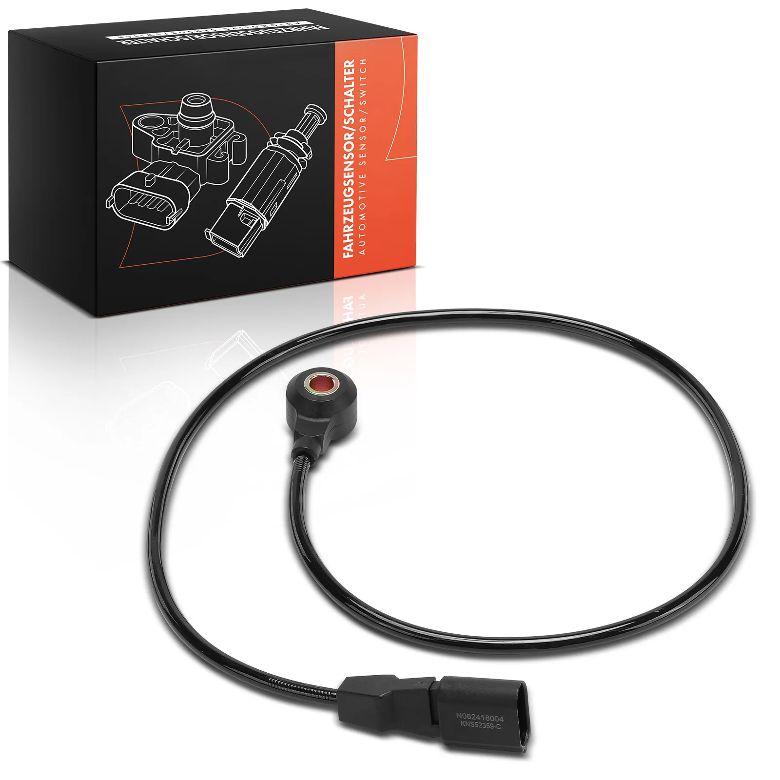 Frankberg 1x Klop Sensor Klop Sensor voor VW Touareg 7L 7P Audi A4 A5 A6 A7 A8 Q7 R8 4.0L 4.2L 079905377E 079905377A 079905376C