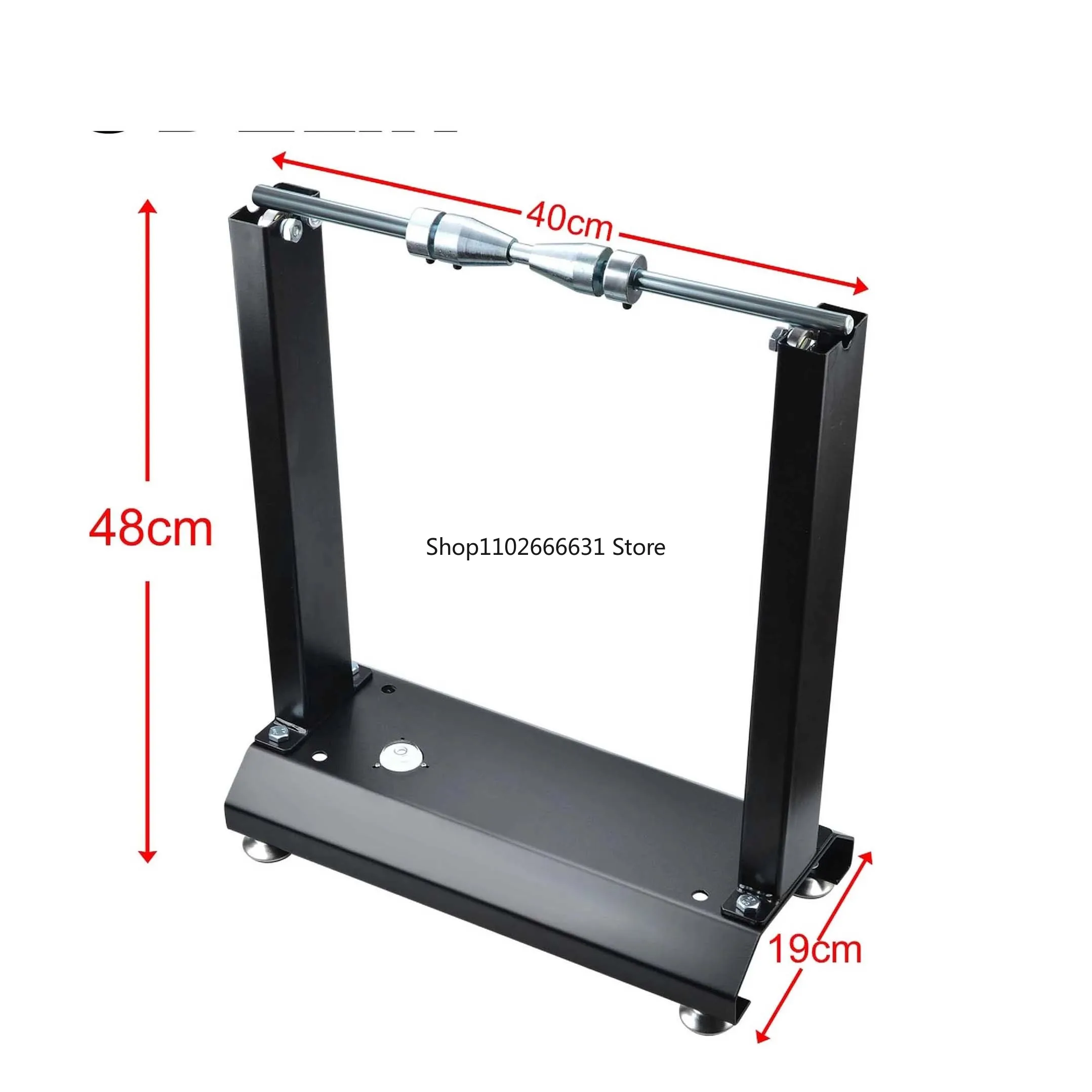 

1Set Wheel Balancer Turning Adjustable Motorcycle Tire Rim Balancing Stand Tool
