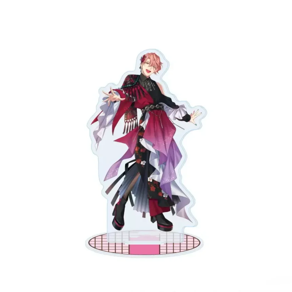 Obey Me Nightbringer Acrylic Stand Keychain Lucifer Mammon Levi Satan Full Complete Set Game Character Merch Fans Gift