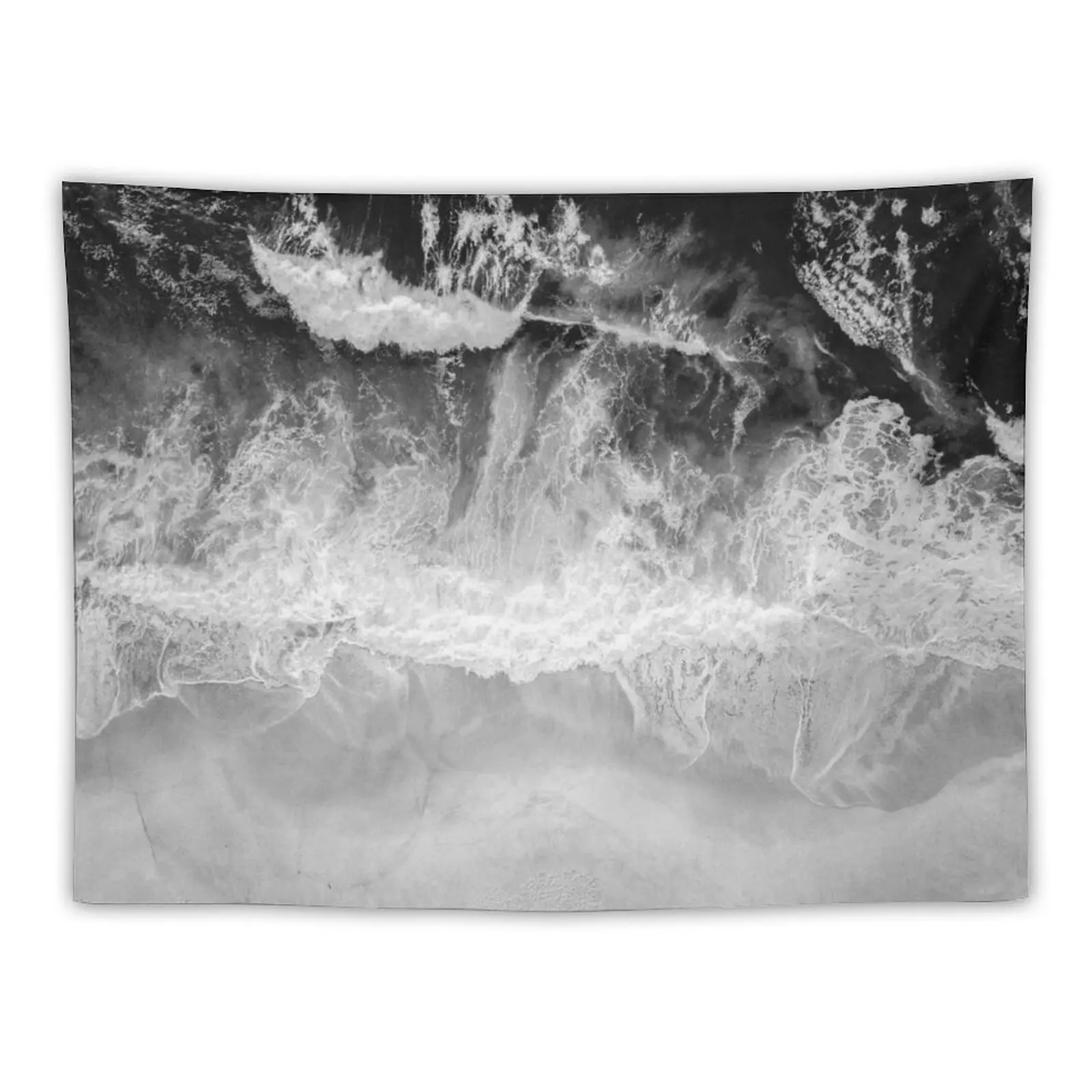 

New Black and White Ocean Tapestry Aesthetic Decoration House Decor Home Decor Aesthetic