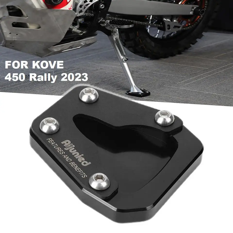 Side Leg Bracket Pad For KOVE 450Rally Bracket Holder Motorcycle Accessories CNC Anti-slip Pad Foot Bracket Extra Foot Holder