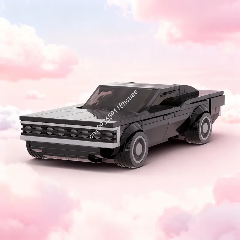 

263pcs MOC Speed Champion Dodge Charger 8 Stud City Champions Model Building Blocks Construction Toy Christmas Gift Education