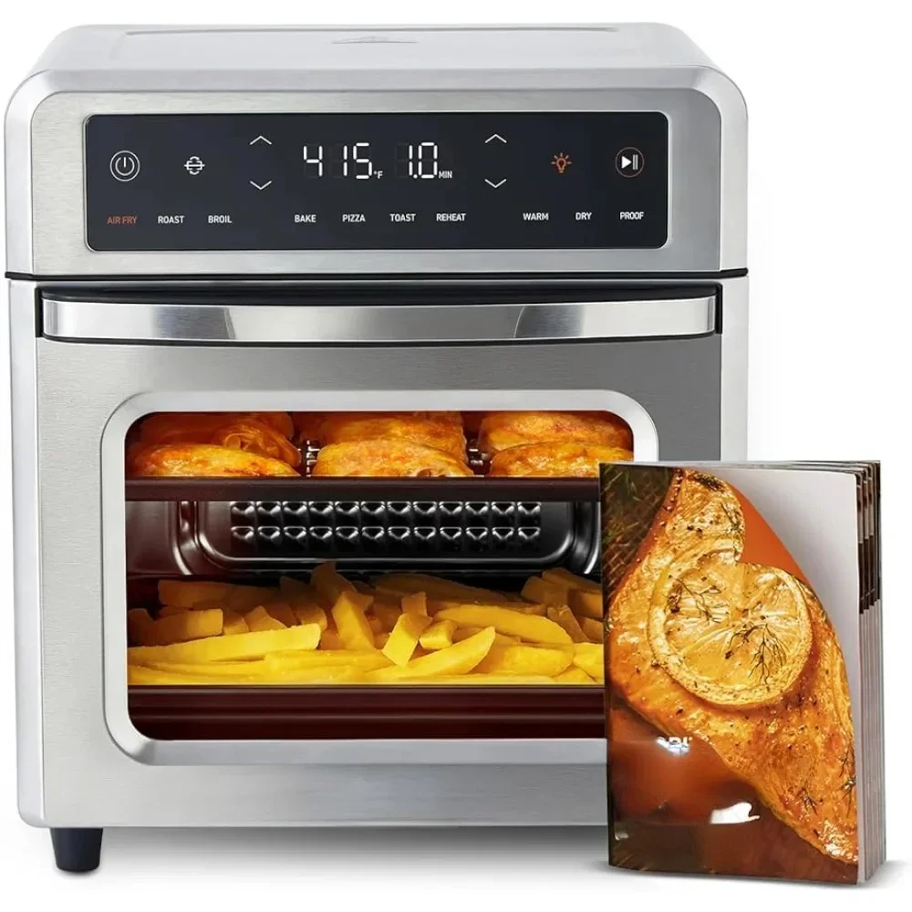 Air Fryer Toaster Oven, 13 Qt Airfryer Fits 8