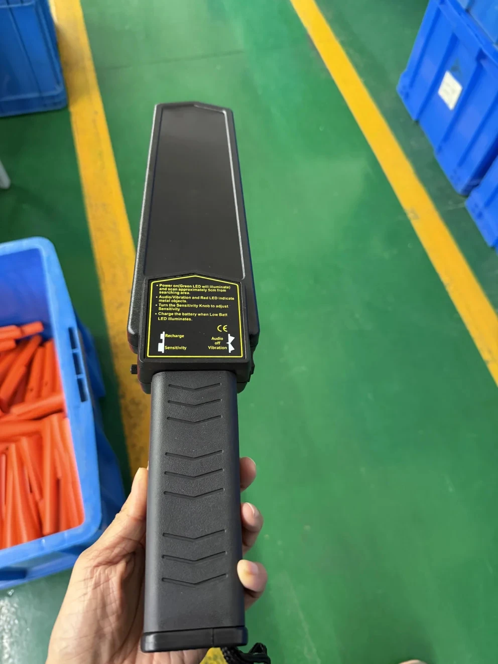 

TX-1001B Portable Industrial Body Scanner New Arrival Handheld Security Metal for Secure Inspections