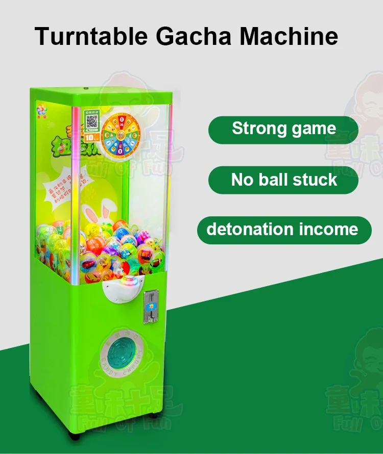 

Hot Popular Coin Operated Arcade Gift Game Console Gacha Machine For Sales