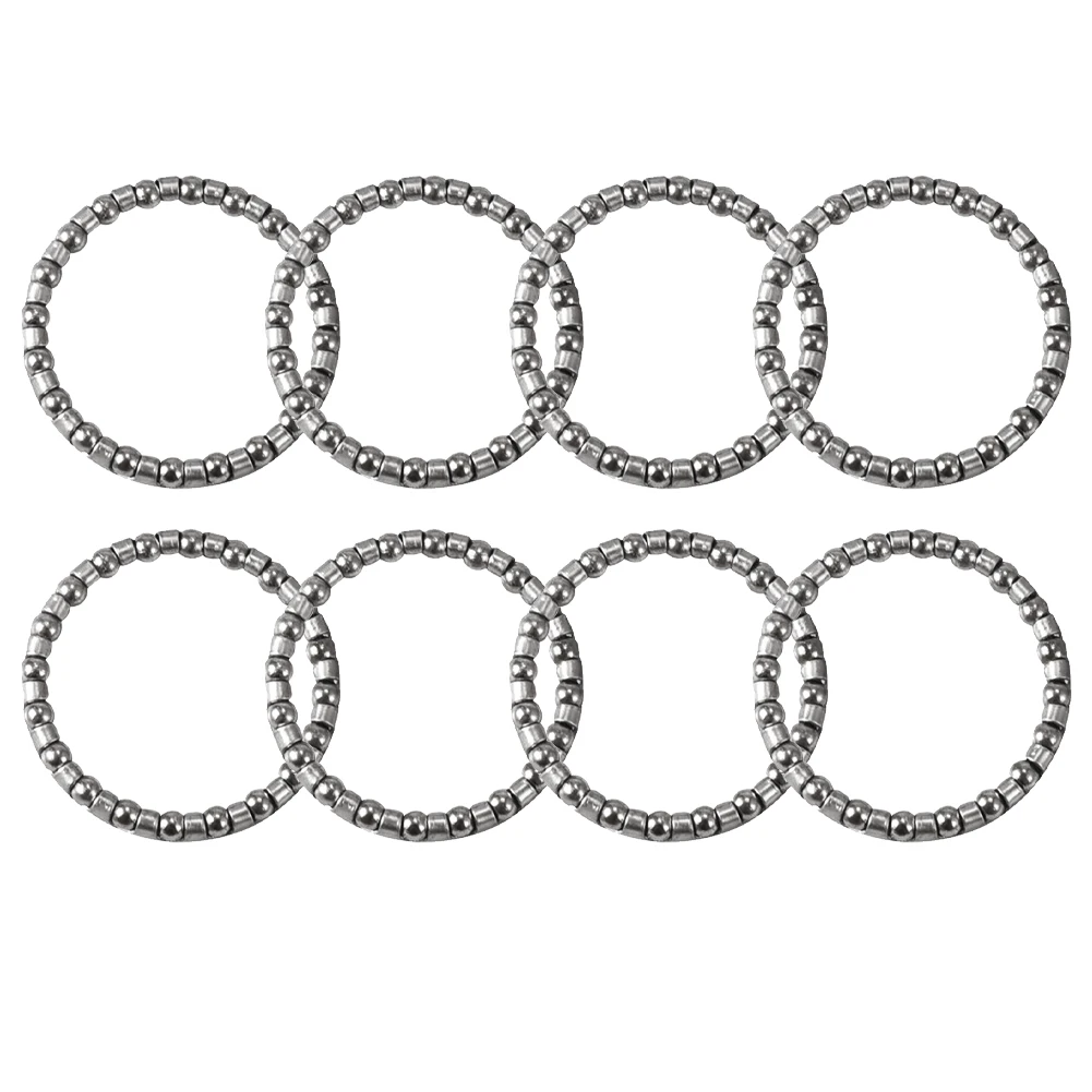 

NO10 Bearing Bearing NO7 NO8 NO9 Retainer Design Stainless Steel Steel 8PCS Bicycle Spare Parts Bicycle Spare Parts