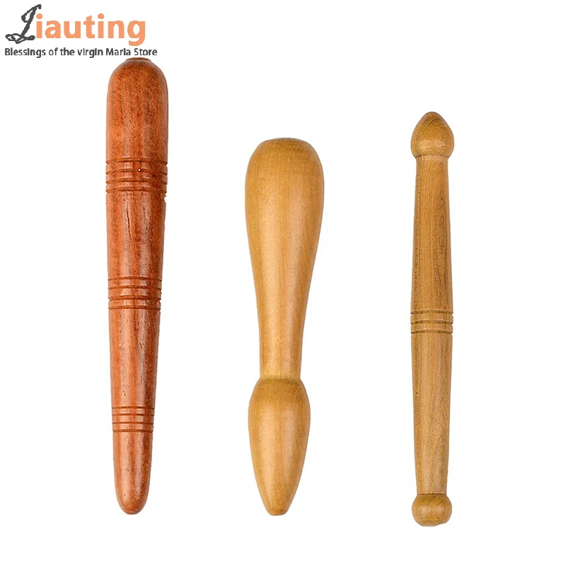 1PC Long Wooden Spa Muscle Roller Stick Cellulite Blaster Deep Tissue Fascia Trigger Point Release Self Foot Body Massage Tools