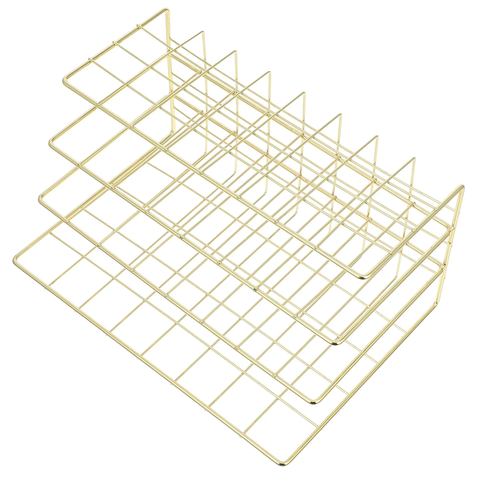 

Настольный органайзер для документов из металла премиум-класса с 3 отделениями, держатель для почты, для офиса и учебы, экономия места, сортировщик писем, конвертов и счетов, для столешницы