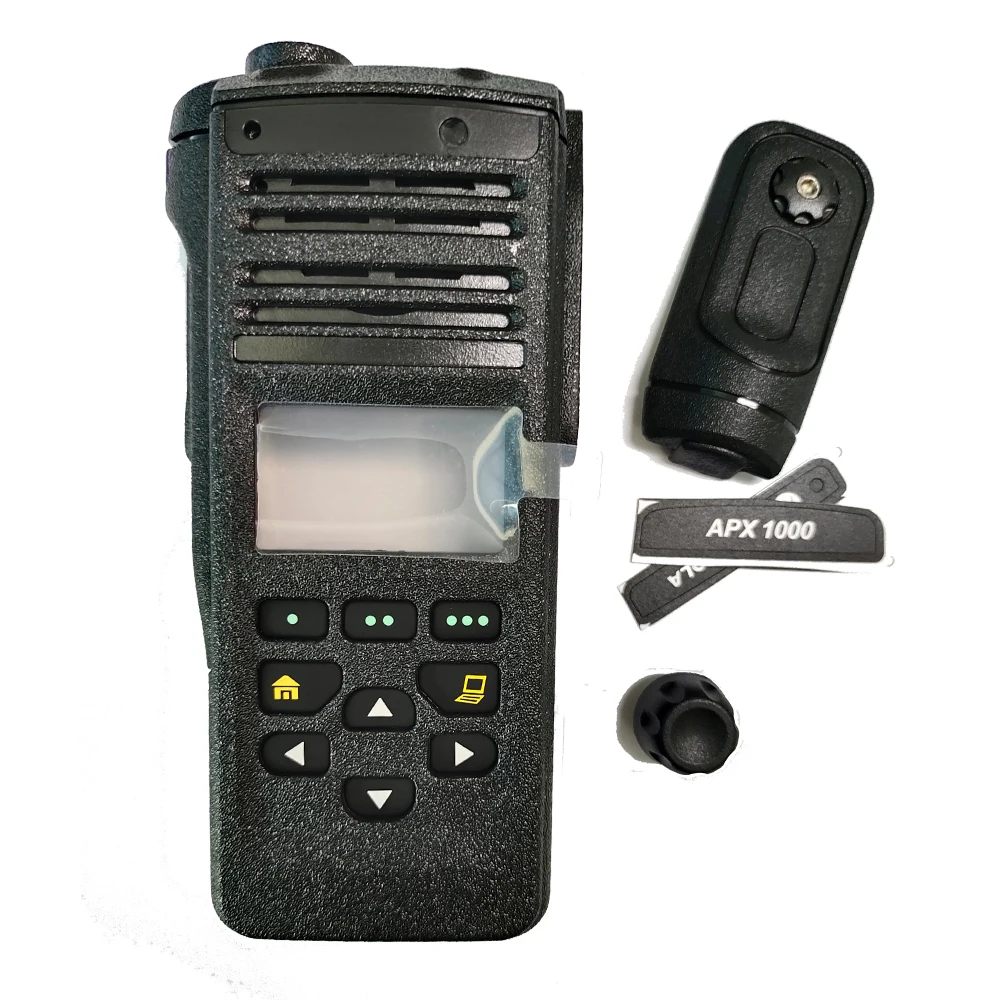 Walkie Talkie Half Keypad Top Housing Casing With Single Knob For Motorola APX4000 APX1000 APX2000