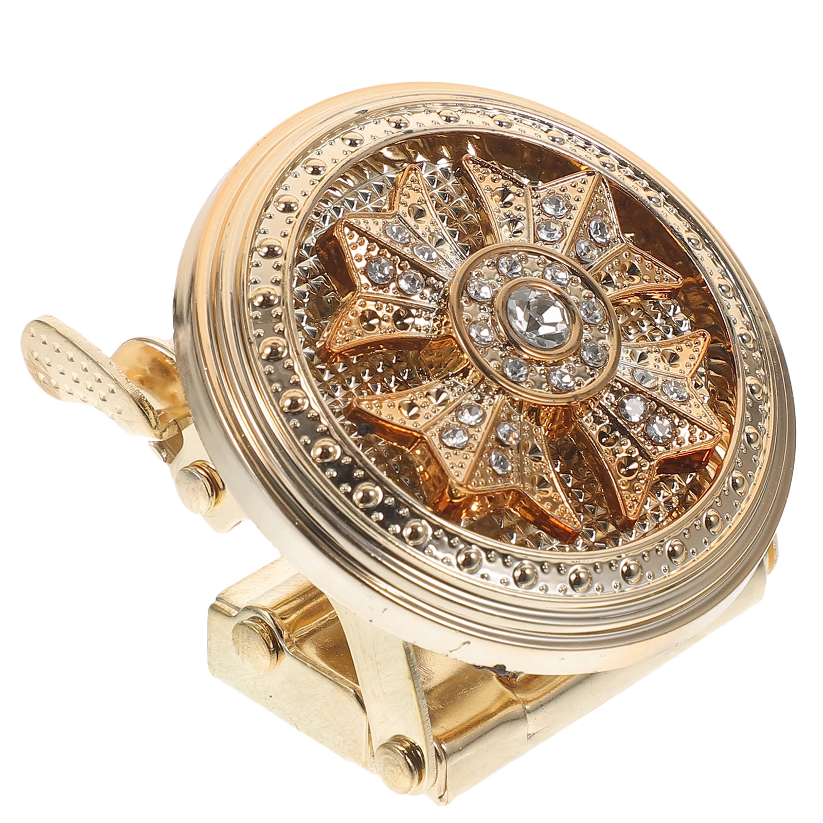 

1pc Men Belt Buckles Zinc Alloy Automatic Fastener For Jeans Accessories Multifunctional Durable Rustproof Belt